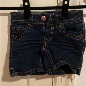 Girls mudd blue jean shorts